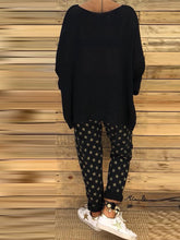 Load image into Gallery viewer, Casual Loose Knit Long Sleeve Top Pants Knitted Suit