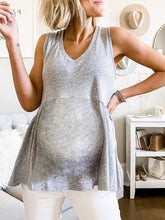 Load image into Gallery viewer, Solid Color Sleeveless Pregnant Women Tops