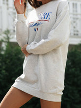 Load image into Gallery viewer, Simple Pattern Round Neck Long Sleeve for Women