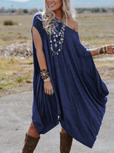 Load image into Gallery viewer, Solid Color Casual Dress