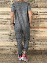 Load image into Gallery viewer, Casual Fashion Round Neck Pocket Jumpsuit