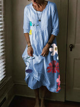 Load image into Gallery viewer, Fashionable Bohemian Printed Casual Dress