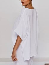 Load image into Gallery viewer, Daily Simple Casual Loose Short Sleeve Top Pants Suit