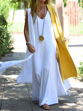 Load image into Gallery viewer, Casual Loose V-Neck Dress Coat Two-Piece Suit