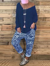 Load image into Gallery viewer, Stylish Casual Blouses And Trousers Suits