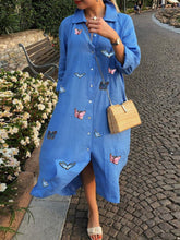 Load image into Gallery viewer, Printed Loose Dress