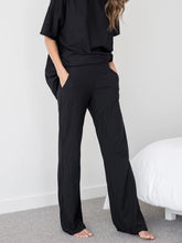 Load image into Gallery viewer, Simple Casual Loose Short Sleeve Top Pants Suit