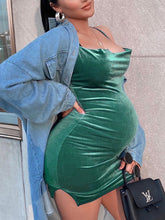 Load image into Gallery viewer, Sexy Sleeveless Sleeveless Maternity Dress