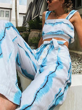 Load image into Gallery viewer, Fashionable Bohemian Sling Sleeveless Two Piece Set