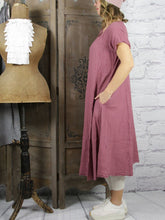 Load image into Gallery viewer, Solid Color Pocket Dress