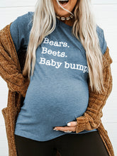 Load image into Gallery viewer, All-match Letter Printed Maternity Top