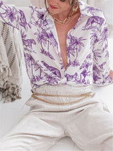 Load image into Gallery viewer, Vintage bohemian casual loose shirt