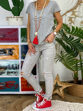 Load image into Gallery viewer, Casual Cutout T-Shirt