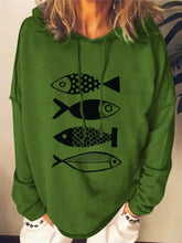 Load image into Gallery viewer, Short-sleeved Clover Printed Casual Round Neck Top