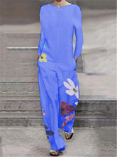 Load image into Gallery viewer, Casual Loose Fashion Floral Jumpsuit