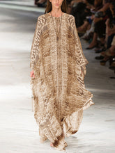 Load image into Gallery viewer, Fashion Casual Bohemian Printed Beach Maxi Dress