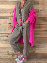 Load image into Gallery viewer, Casual Fashion Wild Button Jumpsuit