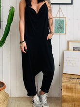Load image into Gallery viewer, Simple Casual Loose Suspenders Jumpsuit