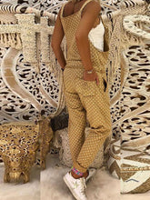 Load image into Gallery viewer, Casual Dot printing Summer Leisure Jumpsuit
