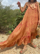 Load image into Gallery viewer, Fashion Casual V-neck Sleeveless Suspender Dress