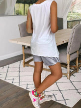 Load image into Gallery viewer, Striped Loose Soft Casual Shorts