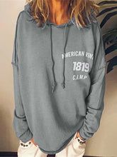 Load image into Gallery viewer, Long Sleeves Letter Printed Casual Sweatshirts