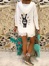 Load image into Gallery viewer, V-Neck Hooded Casual Long Sleeve Suit