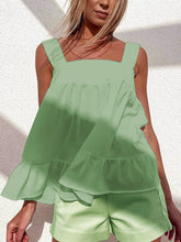 Load image into Gallery viewer, Simple Casual Loose Suspender Shorts Suit