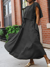 Load image into Gallery viewer, Elegant Short Top Long Dress Women's Suit