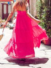 Load image into Gallery viewer, Summer Pure Color Slip Maxi Dress
