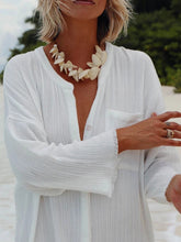 Load image into Gallery viewer, Fashion Casual Solid Color Shirt Dress