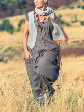 Load image into Gallery viewer, Casual Loose Short Sleeve Pocket Suit