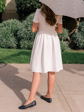 Load image into Gallery viewer, Graceful V-neck Loose Midi Dress