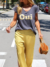 Load image into Gallery viewer, Fashionable Simple Casual Loose Top Pants Suit