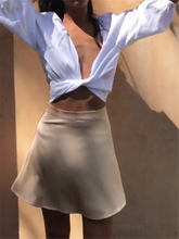 Load image into Gallery viewer, V-neck Half Sleeve Clear Color Suit