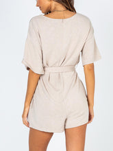 Load image into Gallery viewer, Knitted Lace Casual Jumpsuit