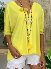 Load image into Gallery viewer, Casual Solid Color Top