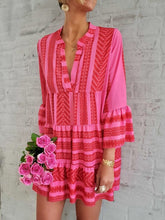 Load image into Gallery viewer, Printed Casual Loose Dress