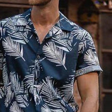 Load image into Gallery viewer, Men Spring Fashion Printed Short Sleeves Shirt