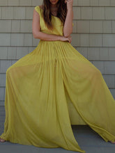 Load image into Gallery viewer, Off Shoulder Short Top and Loose Dress Women's Suit