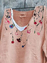 Load image into Gallery viewer, Pink Floral Sweet Shirts & Tops