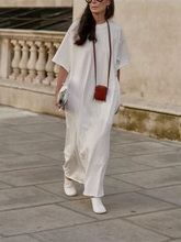Load image into Gallery viewer, Solid Color Loose Dress