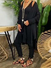 Load image into Gallery viewer, Simple Casual Loose Vest Tops Pants Coat Three Piece Set