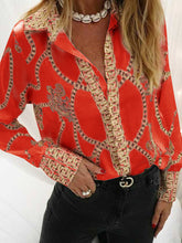 Load image into Gallery viewer, Fashion retro elegant long sleeve shirt
