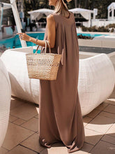 Load image into Gallery viewer, Casual Sleeveless Solid Color Dress
