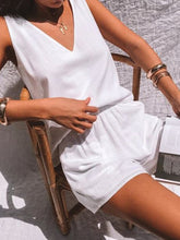 Load image into Gallery viewer, Daily Simple Casual Loose Short Sleeved Shirt Shorts Suit
