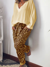 Load image into Gallery viewer, Casual Leopard Print Suit
