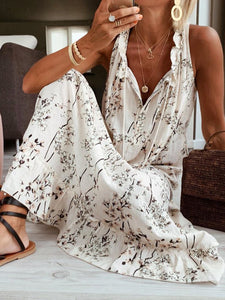 Printed Sleeveless Dress