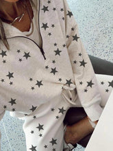 Load image into Gallery viewer, Romantic Starry Sky Casual Loose Knit Suit
