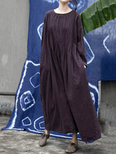 Load image into Gallery viewer, Casual Fashion Solid Color Wild Dress
